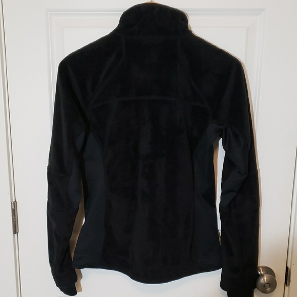 Columbia NCAA Oregon Black Women's Fleece Jacket Size Medium - Picture 5 of 7